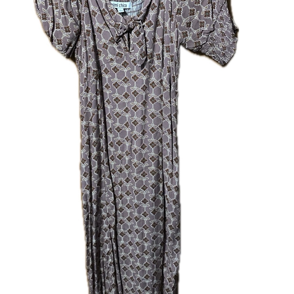 Chic Patterned Dress